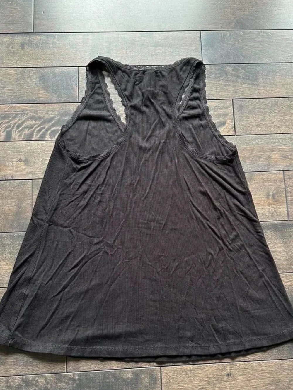 Anthropologie Eloise Lace Trim Loose Tank - Picture 2 of 2